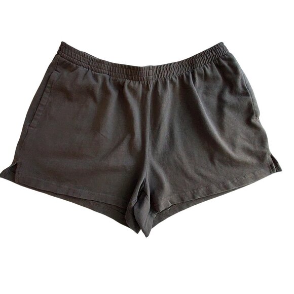wild fable Pants - Wild Fable Womens Gray Cotton Elastic Waist Lounge Shorts  relaxed fit Size L
